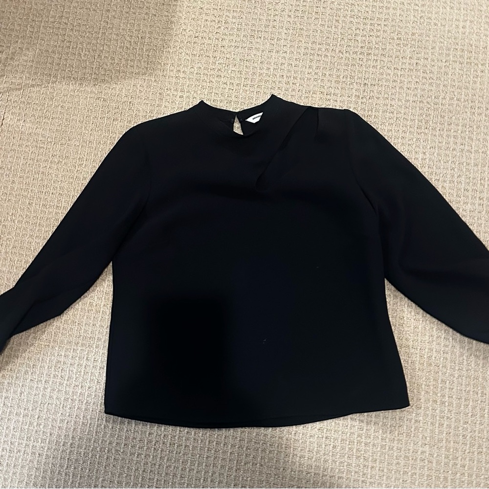 Amanda Uprichard Black Blouse